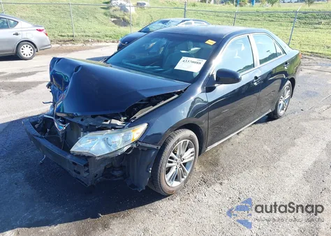 2012 Toyota Camry Le из США, поврежденный, VIN 4T4BF1FK9CR210813